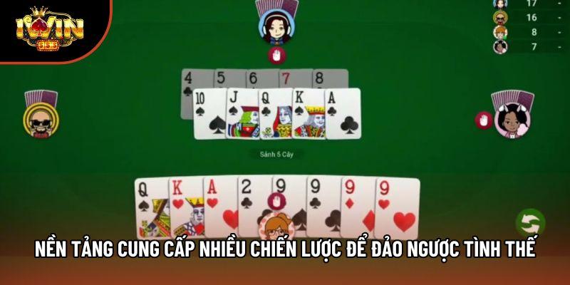 Nền tảng cung cấp nhiều chiến lược để đảo ngược tình thế
