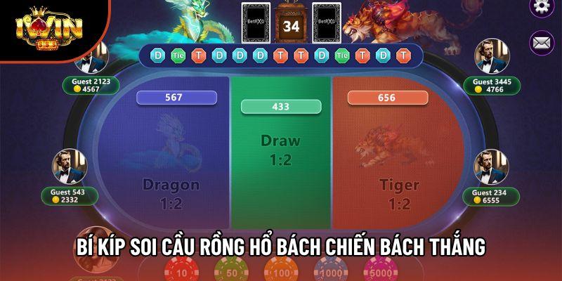 Bí kíp soi cầu Rồng Hổ bách chiến bách thắng 