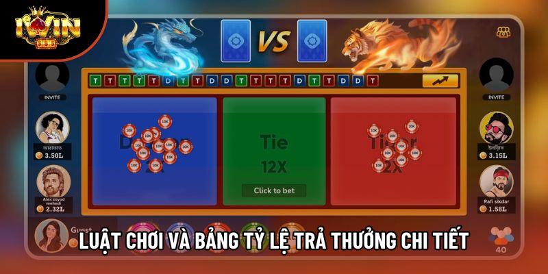 Luật chơi và bảng tỷ lệ trả thưởng chi tiết